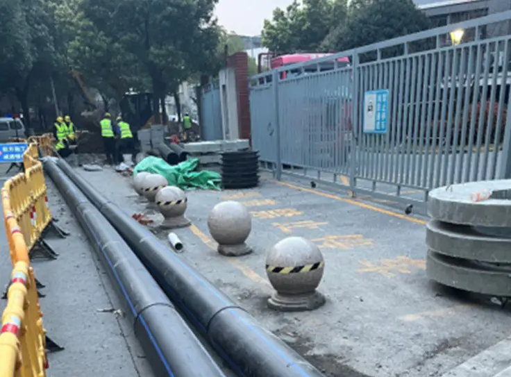 HDPE pipes help Jiangyin municipal water supply transformation and create a safe and efficient urban 
